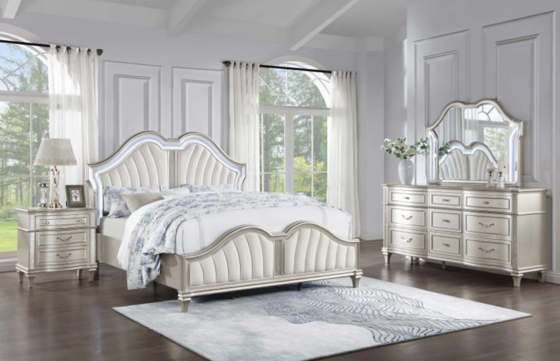 4 PCS Evangeline Queen Bedroom Set 223391Q-S4