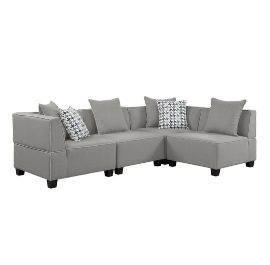 4-Piece Modular Sectional 9357GY*4SC