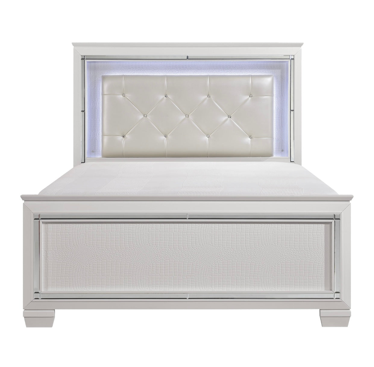 4 PCS Queen Bedroom Set Allura Collection 1916W
