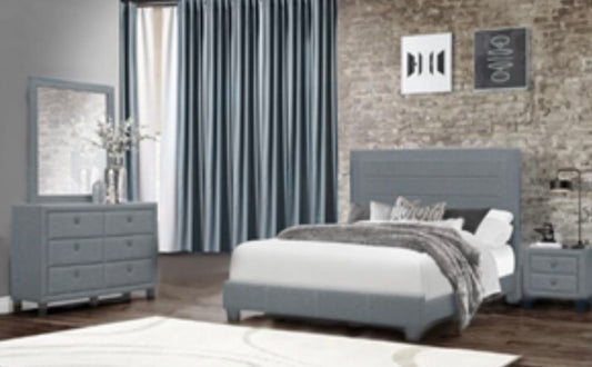 4 PCS Queen Bedroom Set U900 Gray