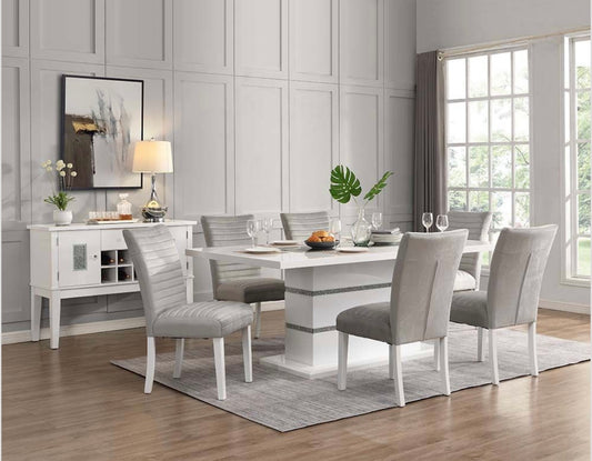 7 PCS Elizaveta Dining Table Set DN00814