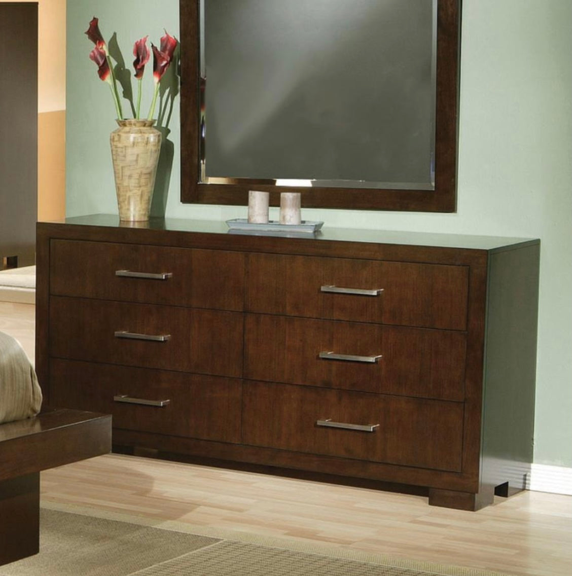 4 PCS Jessica Minimalistic King Bedroom Set 200711KE-S4