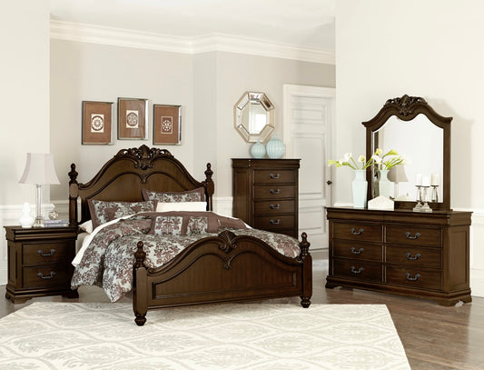 4 PCS Queen Bedroom-Mont Belvieu Collection 1869