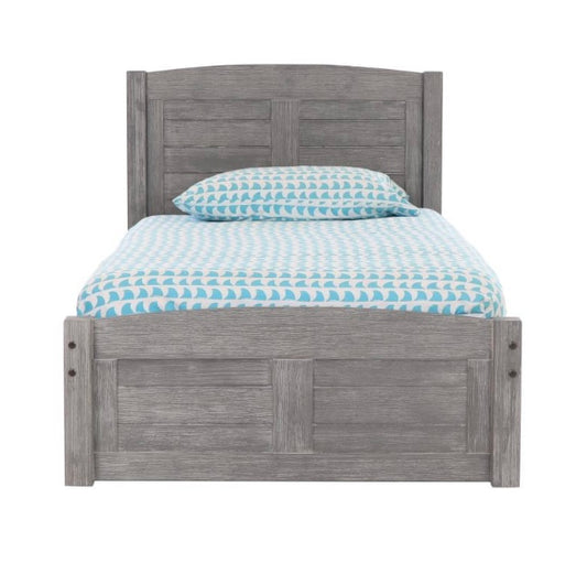 Revised Twin Platform Bed Gray 4230R