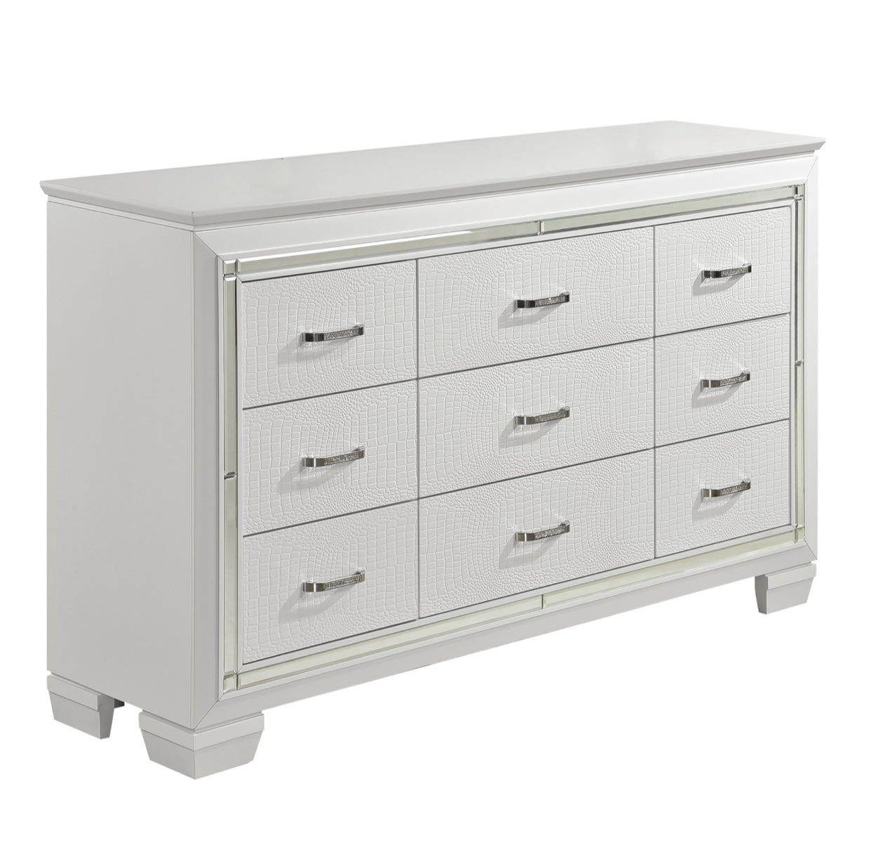 4 PCS Queen Bedroom Set Allura Collection 1916W