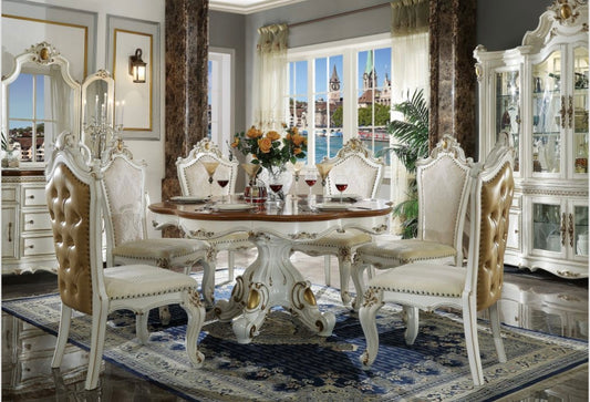 7 PCS Picardy Dining Table Set 63470
