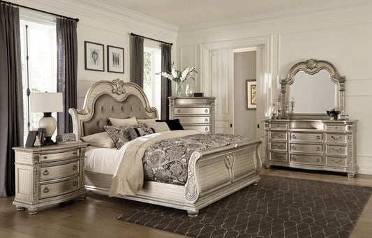 4 PCS Queen Bedroom-Cavalier Collection 1757SV