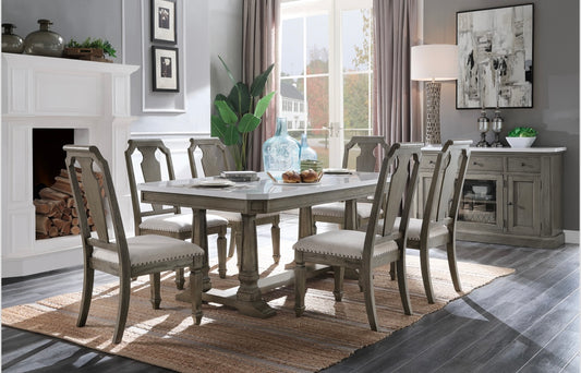 Juego de mesa de comedor Zumala de 7 piezas 73260