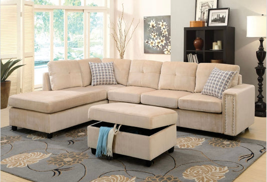 Belville Sectional with Ottoman 52705