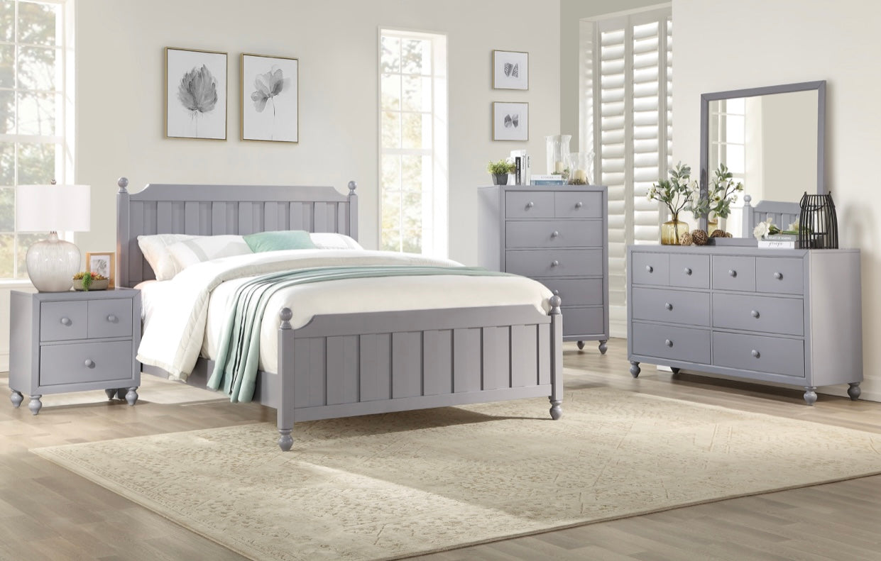 4 PCS Queen Bedroom-Wellsummer Collection 1803GY